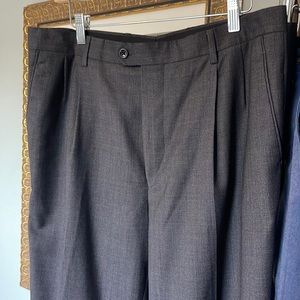 Baroni Super 150’s Couture wool pants 36x30